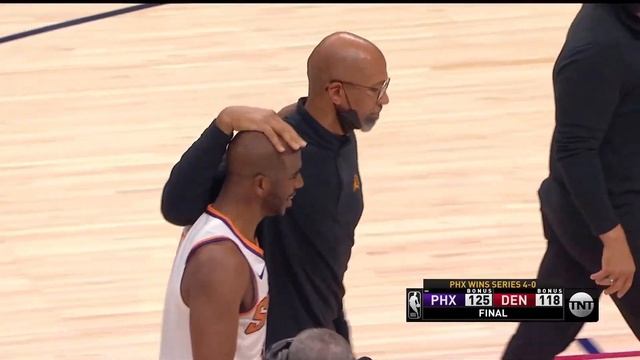 Chris Paul and his coach Monty Williams share a Nice Moment after the Game ! смотреть онлайн