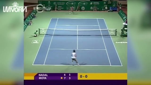When Tennis Turns Into WAR! Most BRUTAL Match in Tennis History (Rafael Nadal VS. His Future Coach) смотреть онлайн