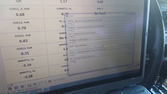 Testing Egr With Forscan