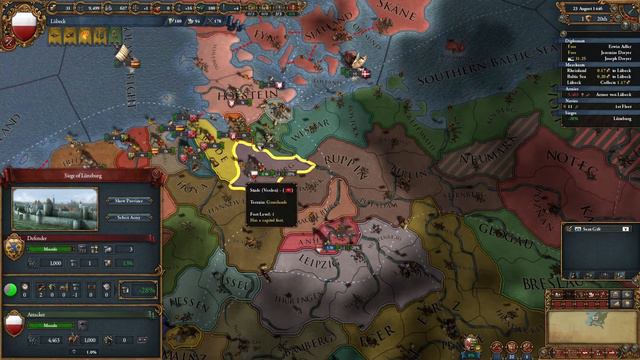 Europa Universalis IV: Lübeck - Part 1 смотреть онлайн