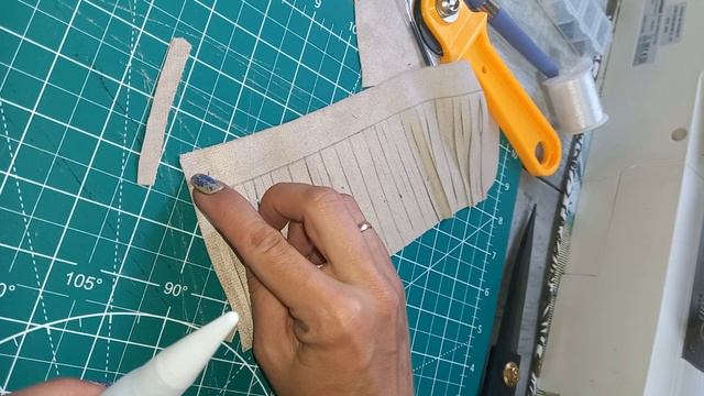 МК декоративная кисточка на сумку