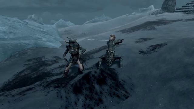 Skyrim Battle - Lydia vs Uthgerd The Unbroken смотреть онлайн