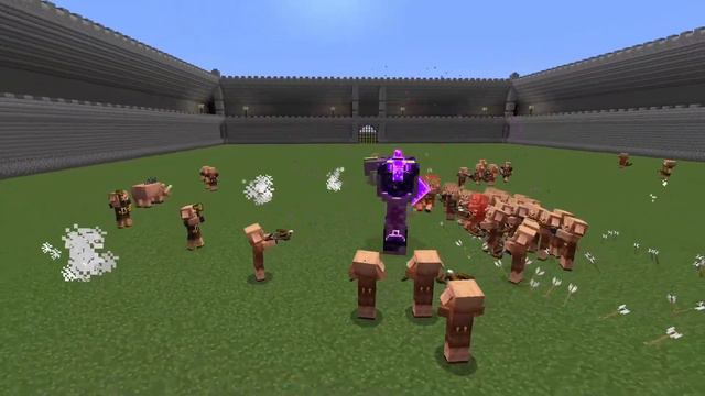 Piglin Army Vs Cataclysm & Mutant More Bosses (Minecraft Mob Battle)