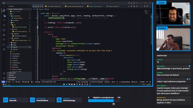 ⚛️ React JS - Lógica del buscador y memory leaks - Prueba técnica смотреть онлайн