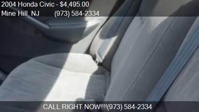 2004 Honda Civic LX 4dr Sedan For Sale In Mine Hill, NJ 0780