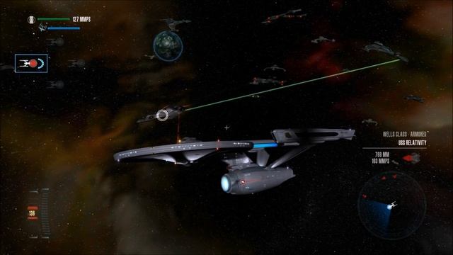 Star Trek Legacy: Ultimate Universe 2.2 - Klingons & Constitution Refits vs. 4 Armored Wells Ships смотреть онлайн