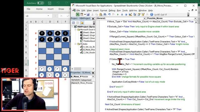 Excel VBA Chess Challenge #24 - More VBA Pawn смотреть онлайн