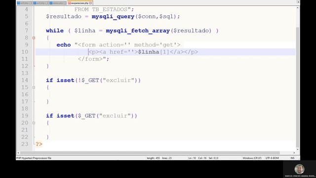 AULA PHP MySQL qualquer operação por hyperlink смотреть онлайн