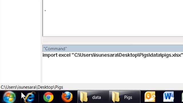 Research Project Setup + Import Excel file in STATA смотреть онлайн