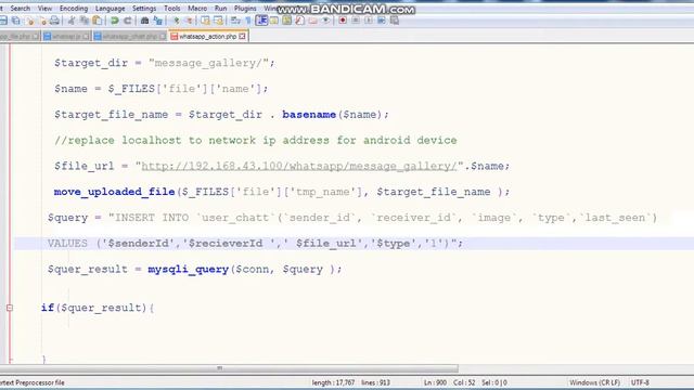 WhatsApp Tutorial Part-101: Send Message Image AJAX PHP MYSQLI for Android mobile, Tablet and Web. смотреть онлайн
