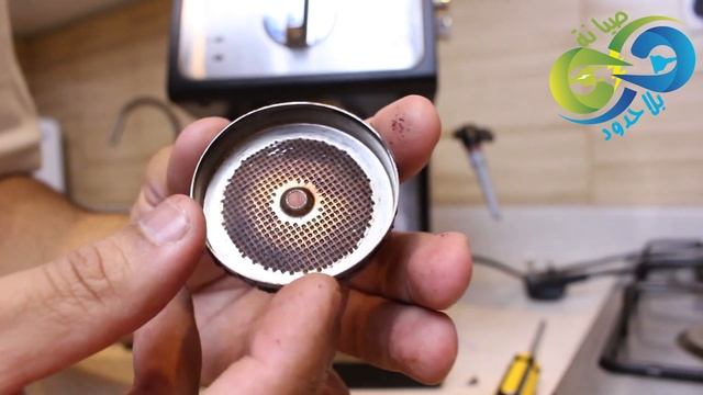 تطبيق عملي صيانة آلة كوفي  نوع ديلونجي  ECP35 31