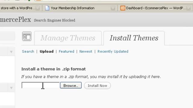 WordPress Ecommerce Framework - How to download, install and get started смотреть онлайн