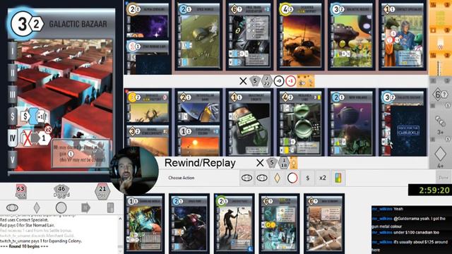 Race for the Galaxy [137/!365] 2/2 - Hard AI - 2p - The Gathering Storm (7-2) смотреть онлайн