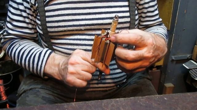 УШМ PRORAB Mod.9325 перемотка якоря. смотреть онлайн