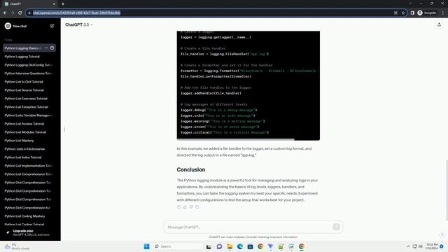 python logging module name смотреть онлайн