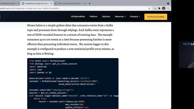The Critical Missing Component of a Data Pipeline, w/ Alessya Visnjic (Whylabs) - UDEM July 2021 смотреть онлайн