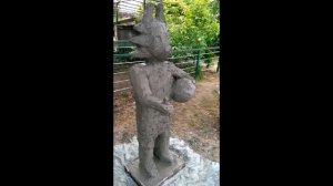 скульптуры из цемента отлитые в формы силиконовые.  Скульптуры  из арт бетона мастер Намётышев Олег