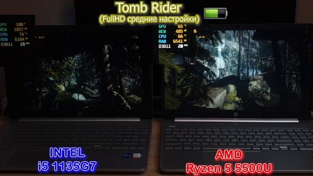 Ноутбуки AMD vs Intel - что выбрать? Сравнение ноутбуков на AMD и INTEL. Тесты в играх и бенчмарках смотреть онлайн