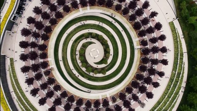 Парк Краснодар (Галицкого) в объективе дрона DJI смотреть онлайн