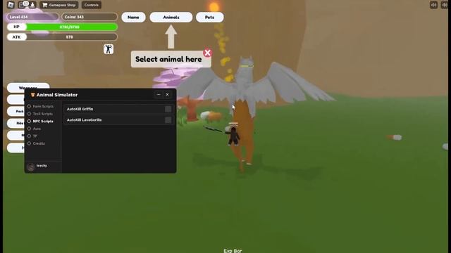 ??ROBLOX ANIMAL SIMULATOR SCRIPT | LEVEL FARM, COIN FARM, KILL AURA & MORE!?? смотреть онлайн