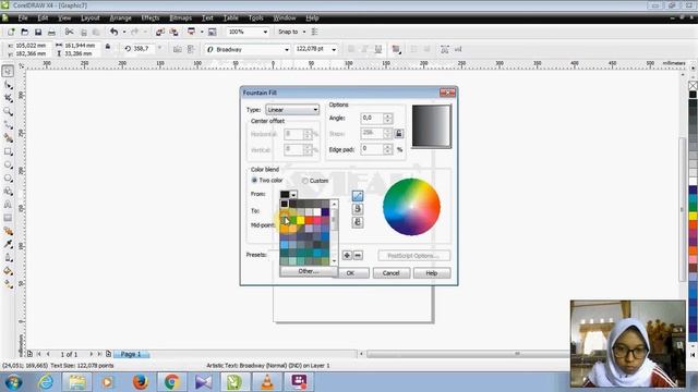 TUTORIAL MEMBUAT TULISAN BEREFEK DI CorelDRAW X4 смотреть онлайн