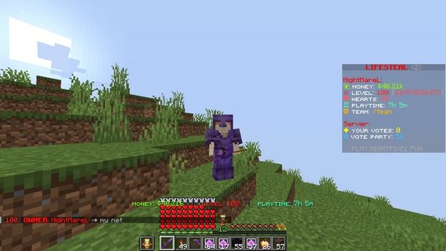 New Minecraft Lifesteal ❤️Smp server for Java and bedrock.(ip in description) смотреть онлайн