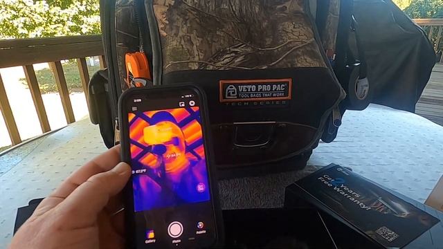 INFIRAY P2 PRO thermal camera for HVAC. смотреть онлайн