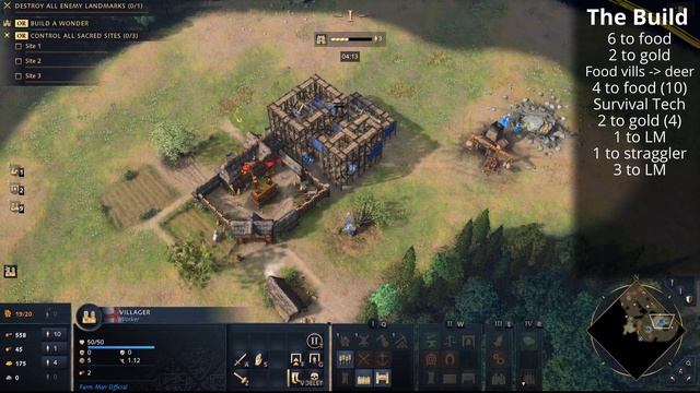Aoe4 | English Fast Castle Build Order смотреть онлайн