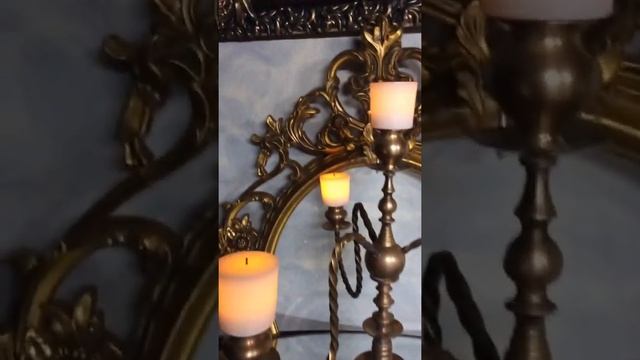 Канделябр антикварный. Начало ХХ века. Бронза смотреть онлайн