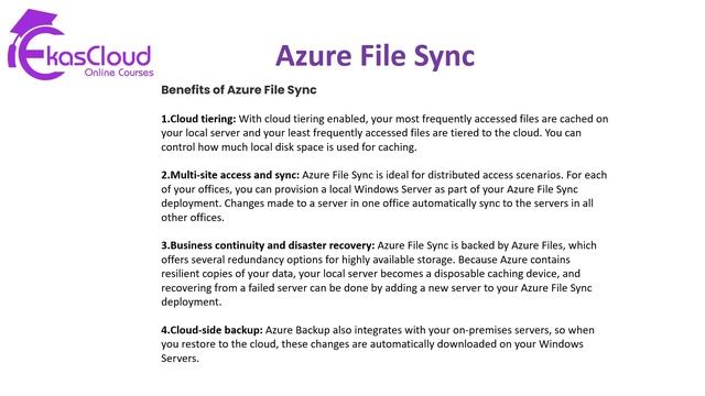 # What is Azure File Sync and Benefits of Azure File Sync | Ekascloud | English смотреть онлайн