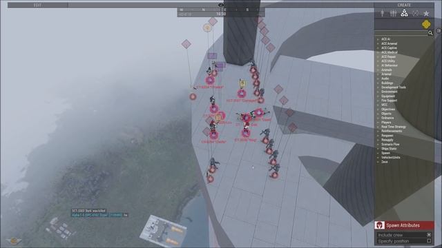 Dropping clones from the space elevator in Arma 3 смотреть онлайн