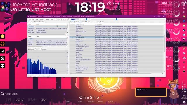 OneShot Desktop ( Rainmeter and WallpaperEngine ) смотреть онлайн