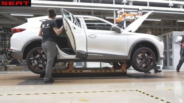 CUPRA FORMENTOR CRASH TEST (2021) PRODUCTION LINE?  How it´s built and crashted