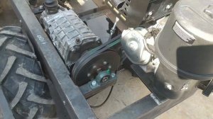 Установка руля, рулевого вала на мини-погрузчик