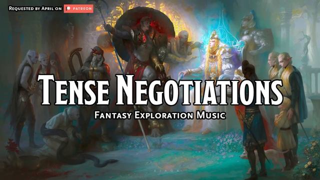 Tense Negotiations | D&D/TTRPG Music | 1 Hour