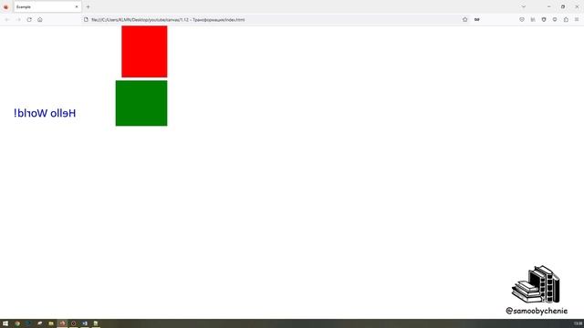 Трансформация объектов в CANVAS