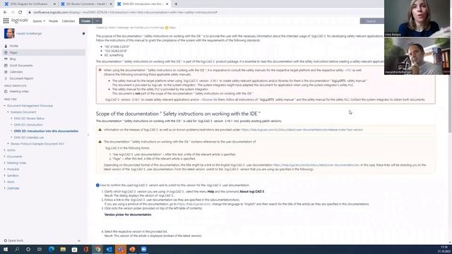 How Logicals set up a document review process in Confluence смотреть онлайн
