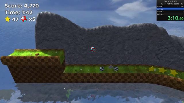 On a Roll 3D - Speedrun - IL1 Garden Trail - Perfect score [6:17] смотреть онлайн