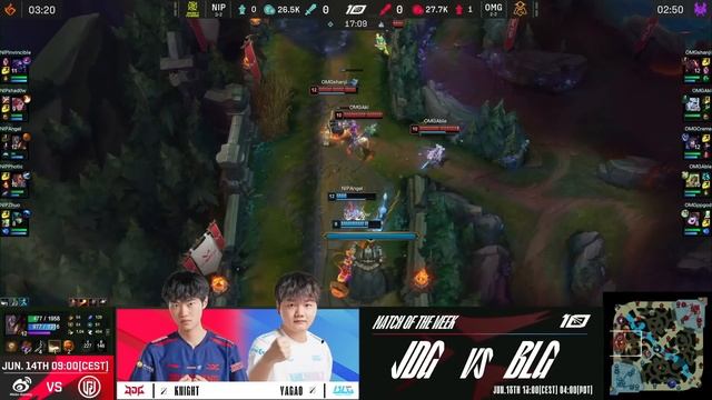 NIP vs OMG - Game 1 | Week 3 Day 2 LPL Summer 2023 | Ninjas in Pyjamas vs Oh My God G1 смотреть онлайн