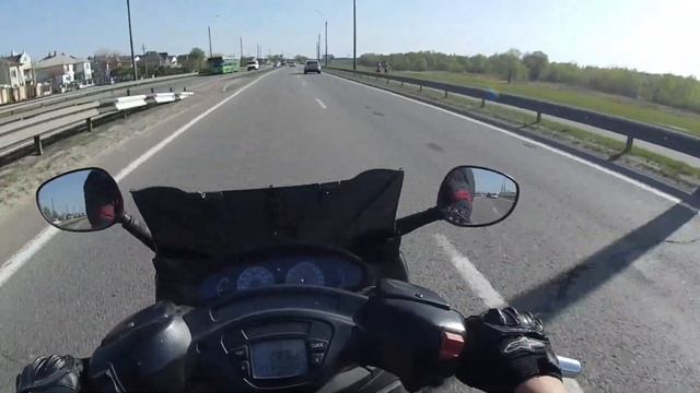 Piaggio x9 покатушка город смотреть онлайн