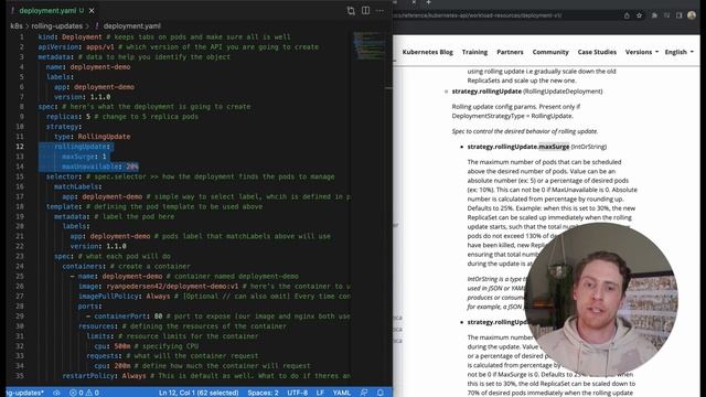 Kubernetes Rolling Updates Tutorial смотреть онлайн