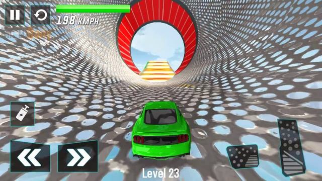 Muscle Car Stunts 2020-Mega Ramp Stunt Car Games Level 21-25-Best Android Gameplay Walkthrough #15 смотреть онлайн