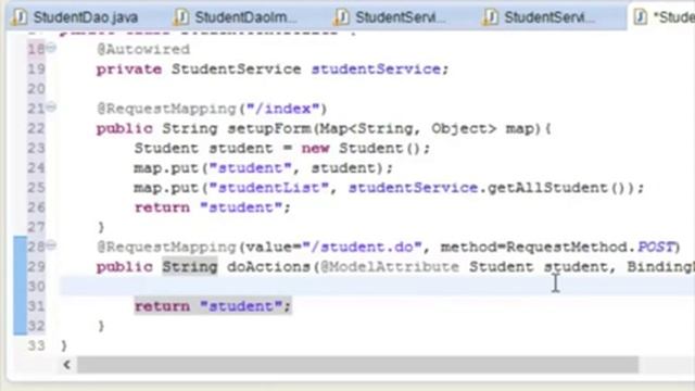 Spring and Hibernate CRUD Tutorial смотреть онлайн