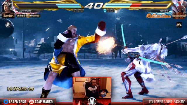 Tekken 7 - Steve gets to Overlord and Deathmatching a Yoshimitsu смотреть онлайн