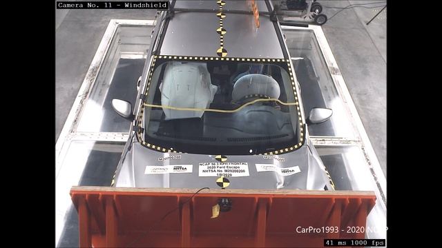 2020-2023 Ford Escape / Escape Hybrid NHTSA Frontal Impact