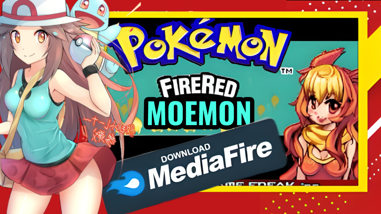 Pokemon Fire Red Moemon (PT-BR) GBA - 3mulador 4ndroid