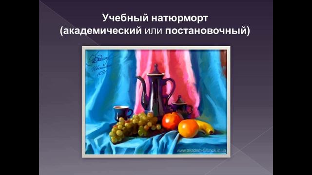 Натюрморт теория смотреть онлайн