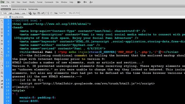 PHP In Arabic : Social application project - Dynamic Title [26] Mohamed saad смотреть онлайн