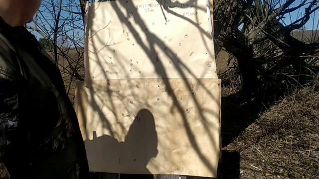 МР-155 Батл отстрел  Progress- 1.0 Рекорда-1ки и Азот Сибири-1ки на 35м,кучность,резкость?