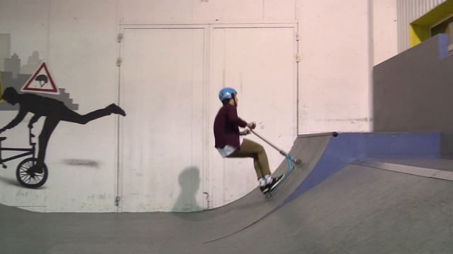 Мизин Федор - PowerTrick самокат контест - скейтпарк BunnyHop 20181216 смотреть онлайн